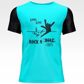 Прикольные футболки: Rock N Cat